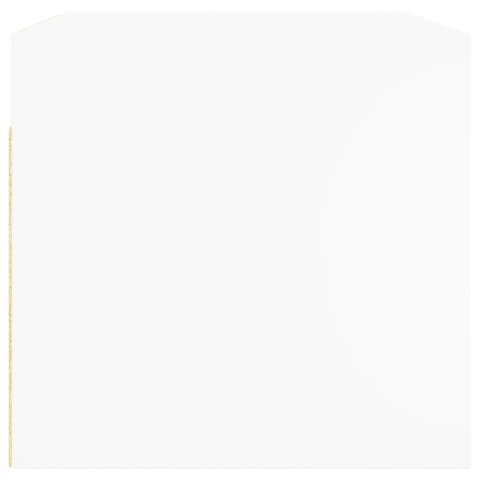 SZAFKA WISZĄCA ZE SZKLANYMI DRZWIAMI BIAŁA 68,5X37X35CM