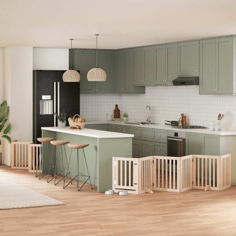 SKŁADANA BARIERKA ZABEZPIECZAJĄCA SCHODY DRZWI BRAMKA OCHRONA DLA PSA 600CM