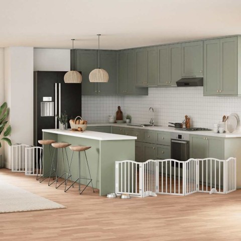 SKŁADANA BARIERKA ZABEZPIECZAJĄCA SCHODY DRZWI BRAMKA OCHRONA DLA PSA 750CM