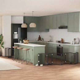 SKŁADANA BARIERKA ZABEZPIECZAJĄCA SCHODY DRZWI BRAMKA OCHRONA DLA PSA 450CM