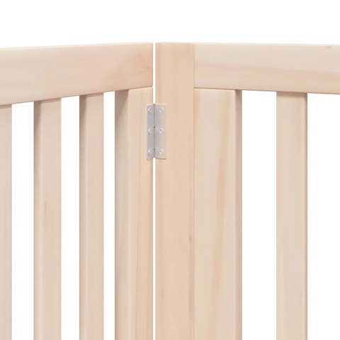 SKŁADANA BRAMKA DLA PSA Z DRZWIAMI 12 PANELI 960CM