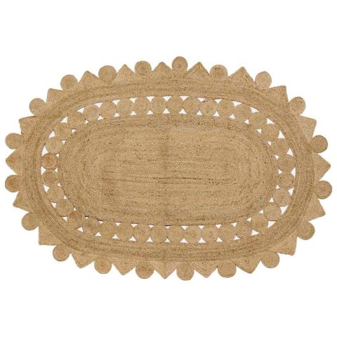 DYWAN BEŻOWY 205X305CM JUTA JUTOWY NATURALNY BOHO