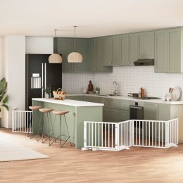 SKŁADANA BARIERKA ZABEZPIECZAJĄCA SCHODY DRZWI BRAMKA OCHRONA DLA PSA 800CM