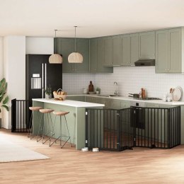 SKŁADANA BARIERKA ZABEZPIECZAJĄCA SCHODY DRZWI BRAMKA OCHRONA DLA PSA 800CM