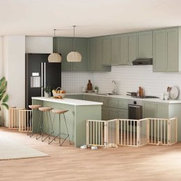 SKŁADANA BARIERKA ZABEZPIECZAJĄCA SCHODY DRZWI BRAMKA OCHRONA DLA PSA 600CM