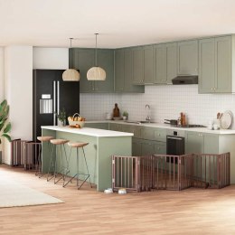 SKŁADANA BARIERKA ZABEZPIECZAJĄCA SCHODY DRZWI BRAMKA OCHRONA DLA PSA 600CM