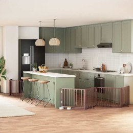 SKŁADANA BARIERKA ZABEZPIECZAJĄCA SCHODY DRZWI BRAMKA OCHRONA DLA PSA 960CM