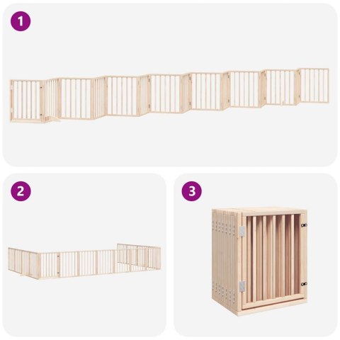 SKŁADANA BARIERKA ZABEZPIECZAJĄCA SCHODY DRZWI BRAMKA OCHRONA DLA PSA 750CM