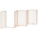 SKŁADANA BRAMKA DLA PSA Z DRZWIAMI 15 PANELI 750CM