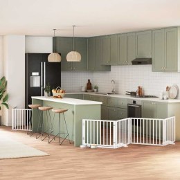 SKŁADANA BARIERKA ZABEZPIECZAJĄCA SCHODY DRZWI BRAMKA OCHRONA DLA PSA 640CM