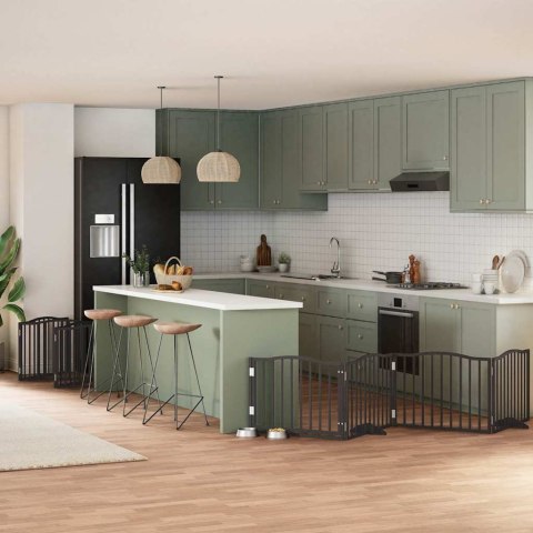 SKŁADANA BARIERKA ZABEZPIECZAJĄCA SCHODY DRZWI BRAMKA OCHRONA DLA PSA 800CM