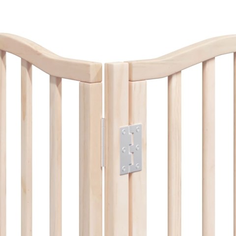 SKŁADANA BRAMKA DLA PSA Z DRZWIAMI 15 PANELI 750CM