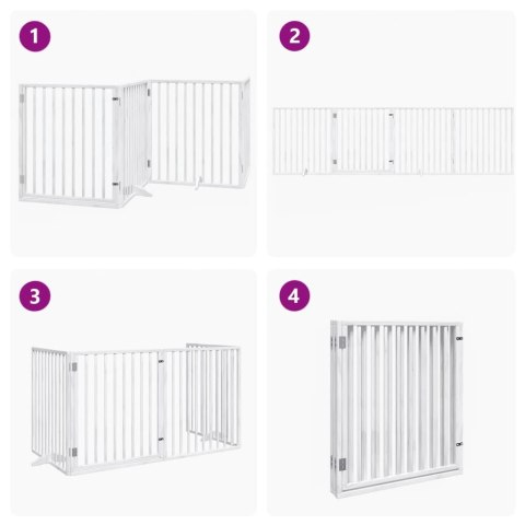 SKŁADANA BARIERKA ZABEZPIECZAJĄCA SCHODY DRZWI BRAMKA OCHRONA DLA PSA 320CM