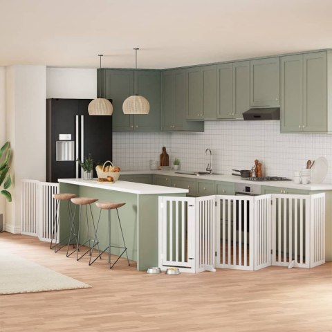 SKŁADANA BARIERKA ZABEZPIECZAJĄCA SCHODY DRZWI BRAMKA OCHRONA DLA PSA 450CM