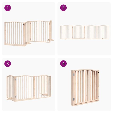 SKŁADANA BARIERKA ZABEZPIECZAJĄCA SCHODY DRZWI BRAMKA OCHRONA DLA PSA 320CM