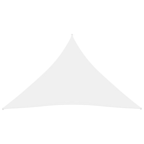 ŻAGIEL PRZECIWSŁONECZNY OGRODOWY WODOODPORNY MARKIZA TARAS 4,5X4,5X4,5M BIAŁY