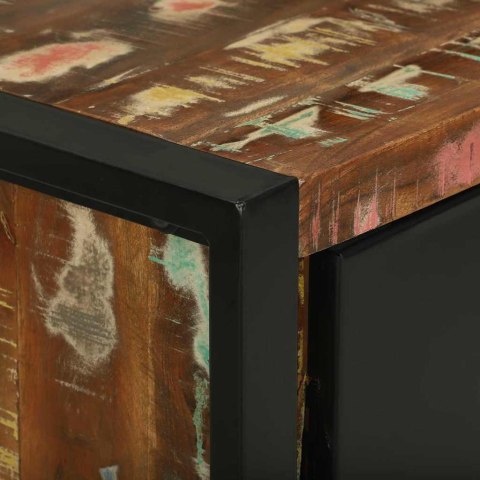 ZESTAW MEBLI ŁAZIENKOWYCH 2 SZT. LITE ODZYSKANE DREWNO