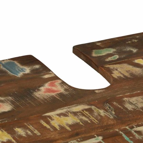 ZESTAW MEBLI ŁAZIENKOWYCH 2 SZT. LITE ODZYSKANE DREWNO