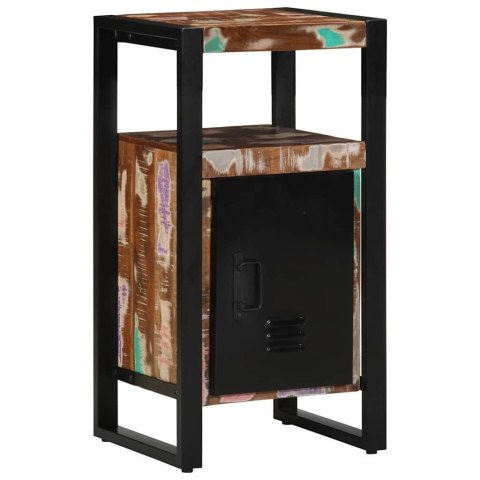 ZESTAW MEBLI ŁAZIENKOWYCH 4 SZT. LITE ODZYSKANE DREWNO