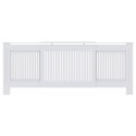 OSŁONA GRZEJNIKA KALORYFERA 2 SZT. BIAŁY (142-205)X20.5X81.5CM