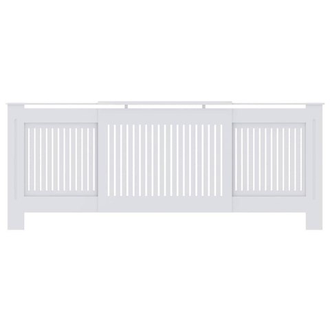 OSŁONA GRZEJNIKA KALORYFERA 2 SZT. BIAŁY (142-205)X20.5X81.5CM