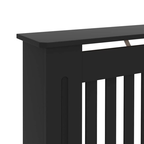 OSŁONA GRZEJNIKA KALORYFERA 2 SZT. CZARNY 112X19X81.5CM