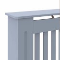 VidaXL Pokrywa Grzejnika 2 pcs Szary 172 x 19 x 81.5 cm