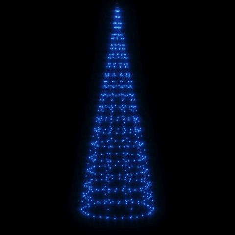 CHOINKA LED NA MASZCIE 550 DIOD LED NIEBIESKI 300CM