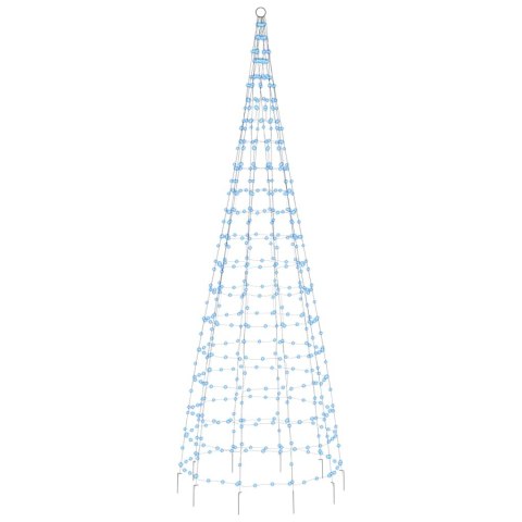 CHOINKA LED NA MASZCIE 550 DIOD LED NIEBIESKI 300CM