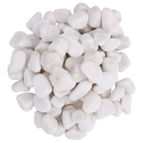 POLEROWANE KAMYKI 10KG BIAŁE 2-5CM