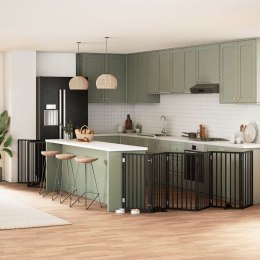 SKŁADANA BARIERKA ZABEZPIECZAJĄCA SCHODY DRZWI BRAMKA OCHRONA DLA PSA 450CM