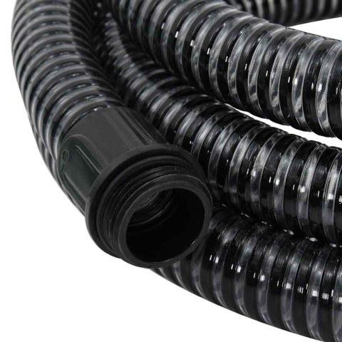 WĄŻ SSĄCY Z MOSIĘŻNYMI ZŁĄCZAMI CZARNY 1,1" 3M PVC