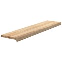 STOPNIE SCHODOWE 20 SZT. SUROWE 110X25X2CM LITE DREWNO DĘBOWE