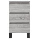 KOMODA SZARY DĄB SONOMA 40X35X70CM