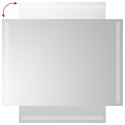 LUSTRO ŁAZIENKOWE Z LED 50X70CM