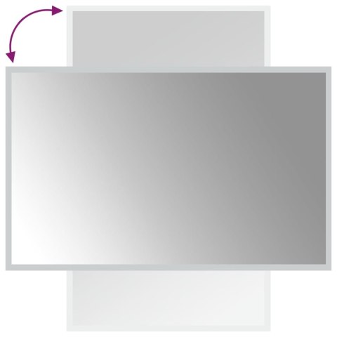 LUSTRO ŁAZIENKOWE Z LED 50X80CM