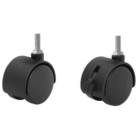 STOJAK NA DRUKARKĘ NA KÓŁKACH 2-POZIOMOWY DĄB SONOMA 50X40X38CM LOFT