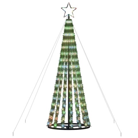 Choinka LED 275 diod LED Kolorowa 180 cm