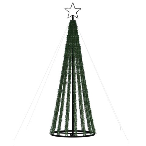 Choinka LED 275 diod LED Kolorowa 180 cm