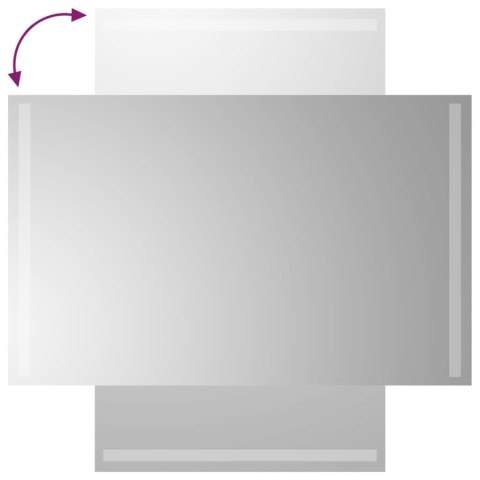 LUSTRO ŁAZIENKOWE Z LED 50X80CM