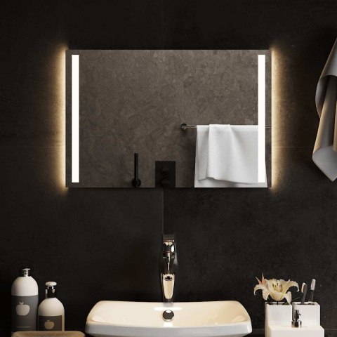 LUSTRO ŁAZIENKOWE Z LED 60X40CM