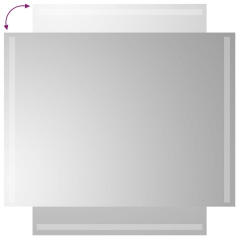 LUSTRO ŁAZIENKOWE Z LED 60X80CM