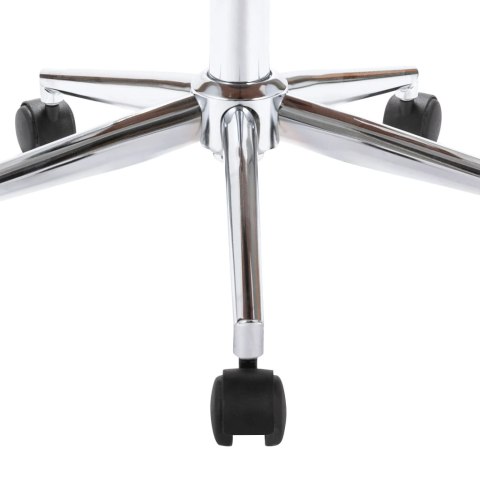 OBROTOWE KRZESŁO BIUROWE CZARNE GIĘTE DREWNO I SZTUCZNA SKÓRA