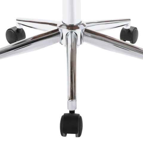 OBROTOWE KRZESŁO STOŁOWE SZARE GIĘTE DREWNO I TKANINA