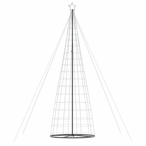 CHOINKA LED 1534 LED ZIMNA BIEL 503CM