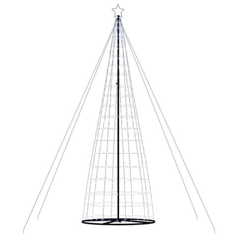 CHOINKA LED 1534 LED ZIMNA BIEL 503CM