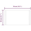 LUSTRO ŁAZIENKOWE Z LED 40X70CM