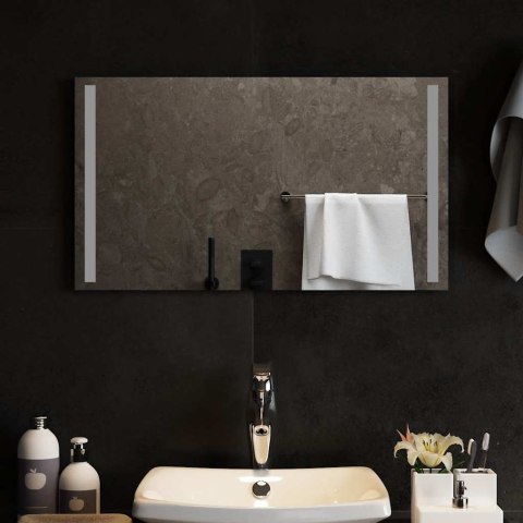 LUSTRO ŁAZIENKOWE Z LED 70X40CM