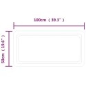 LUSTRO ŁAZIENKOWE Z LED 50X100CM