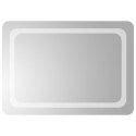 LUSTRO ŁAZIENKOWE Z LED 70X50CM